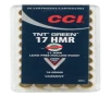 CCI Ammunition Varmint TNT Green Brass .17 HMR 16-Grain 50-Rounds HP 
