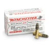 Winchester Wildcat Lead Round Nose 40 Grain Brass .22 LR 50Rds 