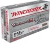 Winchester Varmint X Brass .243 Win 58-Grain 20-Rounds PTRE 