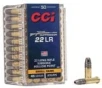 CCI Ammunition Suppressor Small Game Brass .22 LR 45 Grain 50-Rounds LHP 