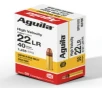 Aguila Super Extra High Velocity Brass .22 LR 40 Grain 50-Rounds CPSP 