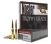 Nosler Trophy Grade Ammunition 6.5 Grendel 129 Grain 20 Rounds 