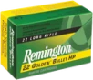 Remington Golden Bullet Brass .22 LR 36-Grain 225-Rounds PHP 