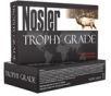 Nosler Trophy Grade Ammunition 30-06 Springfield 180 Grain Partition 20 Rounds 