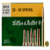 Sellier and Bellot Centerfire Rifle Brass .30-06 Springfield 150 Grain 20-Rounds SPCE 