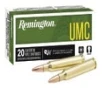 Remington UMC Brass .300 AAC Blackout 150-Grain 20-Rounds FMJ 