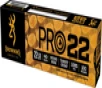 Browning PRO22 Brass .22 LR 40-Grain 100-Rounds LRN 