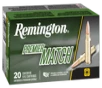 Remington Premier Match Brass .223 Rem 52 Grain 20-Rounds HPBT 