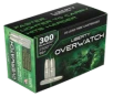 Liberty Ammunition OverWatch Nickel Plated Brass .300 AAC Blackout 96 Grain 20-Rounds 