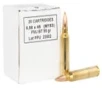 PPU Metric Rifle Ammo Brass 5.56 55 Grain 1000-Rounds FMJBT 
