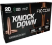 Fiocchi Knock Down Enviro Shield Brass .243 Win 80 Grain 20-Rounds HP 