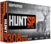 Ammo Inc. Hunt Brass .308 Win 165 Grain 20-Rounds SP 