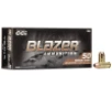 CCI Blazer .40 S&amp;W Ammo 165gr FMJ 50 Rounds - 5210