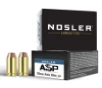 Nosler ASP 10mm Ammo 180gr JHP 20 Rounds