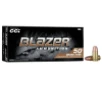 CCI Blazer Brass 9mm Ammo 147gr FMJ 50 Rounds