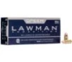 Speer Lawman Handgun Ammunition 9mm Luger 124 gr TMJ 1090 fps 50/ct