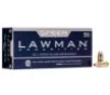 Speer Lawman Handgun Ammunition 9mm Luger 147 gr. TMJ 985 fps 50/ct