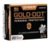 Speer Gold Dot Handgun Ammunition .40 S&amp;W 180 gr HP 1025 fps 20/ct