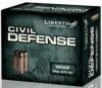 Liberty Civil Defense Handgun Ammunition .40 S&amp;W 60 gr SCHP 2000 fps 20/ct
