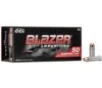 CCI Blazer Aluminum Handgun Ammunition .38 Spl +p 158 gr. FMJ 850 fps 50/ct