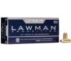 Speer Lawman Handgun Ammunition .40 S&amp;W 165 gr TMJ 1150 fps 50/ct