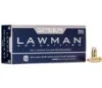 Speer Lawman Handgun Ammunition Clean-Fire 9mm Luger 147 gr. TMJ 985 fps 50/ct