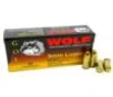 Wolf (Turkish) Gold Handgun Ammunition 9mm Luger 124gr FMJ 50/ct
