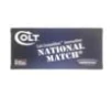 Double Tap Colt National Match Handgun Ammunition 10mm Auto 180gr FMJ 1140 fps 50/ct