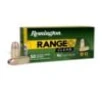 Remington Range Clean Handgun Ammunition 9mm Luger 115gr FN 1145 fps 50/ct