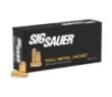 Sig Sauer Elite Performance Handgun Ammunition .40 S&amp;W 180 gr FMJ 985 fps 50/ct