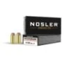 Nosler Match Grade Handgun Ammo .40 S&amp;W 180 gr JHP 985 fps 50/box