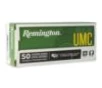 Remington UMC Handgun Ammunition .40 S&amp;W 165 gr FMJ 1150 fps 50/ct