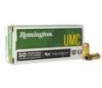 Remington UMC Handgun Ammunition .40 S&amp;W 180 gr JHP 990 fps 50/box