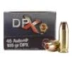 COR-BON Handgun Ammunition .45 ACP 185 gr DPX 1075 fps 20/box
