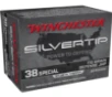 Winchester Silvertip Handgun Ammunition .38 Spl 110 gr. HP 945 fps 20/ct