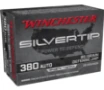 Winchester Silvertip Handgun Ammunition .380 ACP 85 gr. JHP 1000 fps 20/ct
