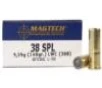 MagTech Handgun Ammunition .38 Spl 148 gr LWC 710 fps 50/box