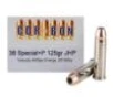 Corbon Self-Defense JHP Handgun Ammunition .38 Spl (+P) 125 gr JHP 1125 fps 20/box
