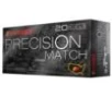 Barnes Precision Match Ammunition .300 AAC Blackout 125 gr 2215 fps OTM BT 20/ct