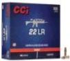 CCI AR Tactical Rimfire Ammuniton .22 LR 40 gr CPRN 1200 fps 300/ct