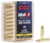 CCI Maxi-Mag Rimfire Ammunition .22 WMR 40 gr JHP 1875 fps 50/ct