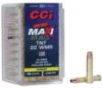 CCI Maxi-Mag TNT Rimfire Ammunition .22 WMR 30 gr HP 2200 fps 50/ct