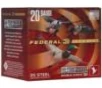 Federal Premium Ultra Steel Shotshells 20ga 3&quot; 1oz 1400 fps #2 &amp; #4 10/ct