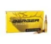 Berger Elite Hunter Rifle Ammunition 6mm Creedmoor 108gr HPBT 2931 fps 20/ct