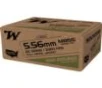 Winchester USA Lake City M855 Green Tip Rifle Ammunition 5.56mm 62 gr. FMJ 3060 fps 500/ct