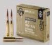 PPU Match Rifle Ammunition .308 Win Match 168 gr HPBT 2610 fps 20/ct