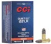 CCI Quiet-22 Rimfire Ammunition .22 LR 40 gr LRN 710 fps 50/ct