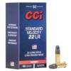 CCI Standard Velocity Rimfire Ammuntion .22 LR 40 gr LRN 1070 fps 50/ct