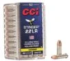 CCI Stinger Rimfire Ammunition .22 LR 32 gr CPHP 1640 fps 50/ct