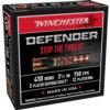 Winchester Supreme Elite PDX1 Personal Defense Shotgun Ammunition .410 ga 2 1/2&quot;  3 disc, 12 plts + Slug 750 fps 10/ct